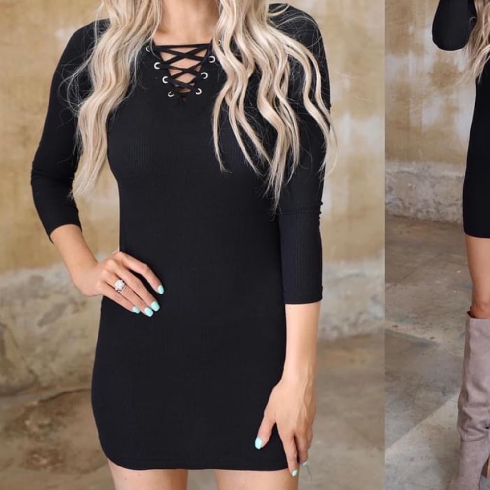 Sweater Dress - Picture 3 of 3